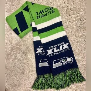 Seahawks NFL Super Bowl 2015 Scarf